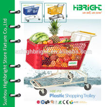 plastic marketing trolley